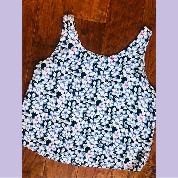 VINTAGE Floral crop top - Picture 12 of 15